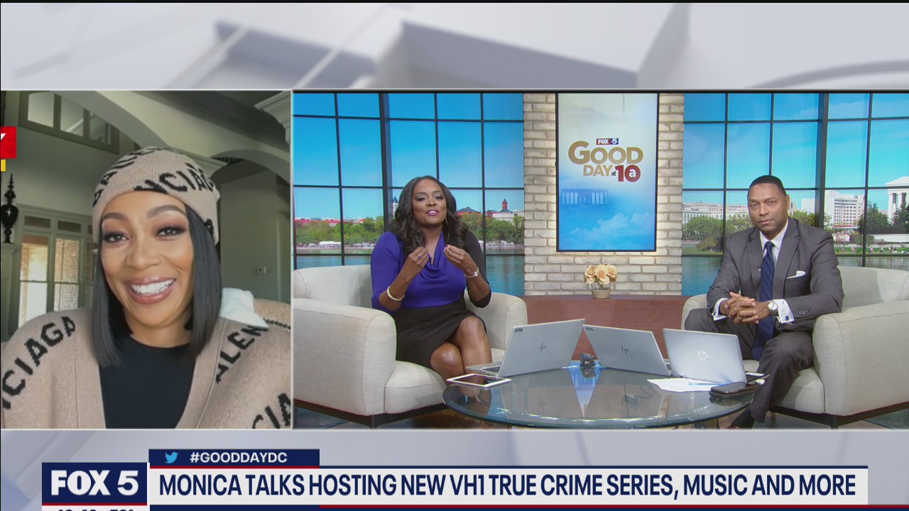 Monica talks new true crime series, music career and more!
