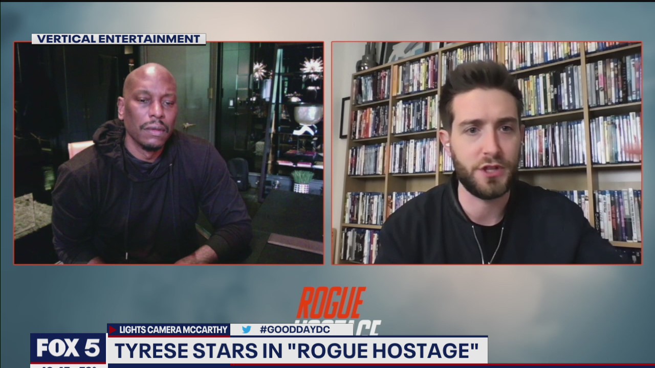 Tyrese talks new film Rogue Hostage