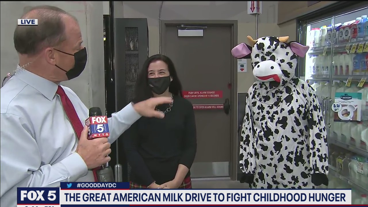 The Great American Milk Drive to fight childhood hunger kicks off