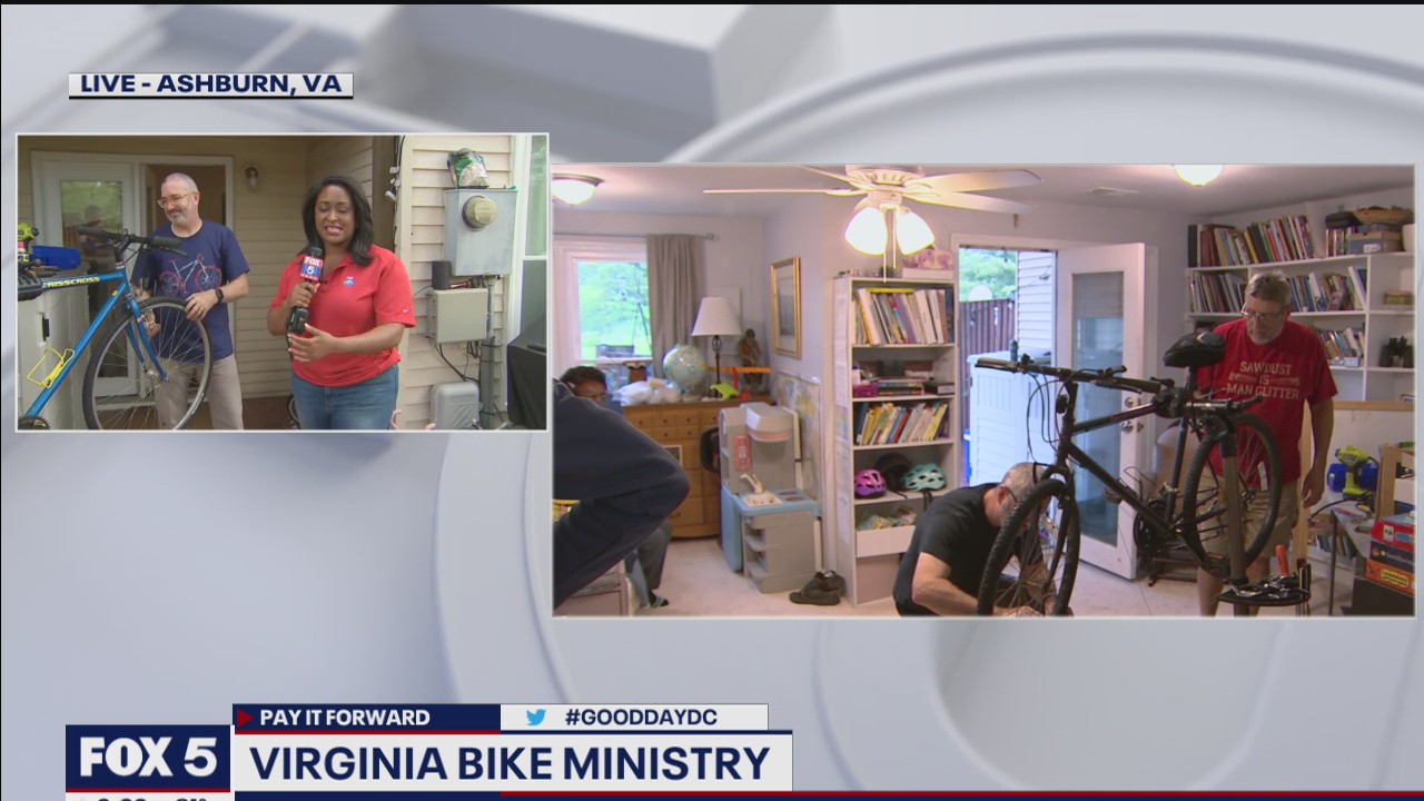 PAY IT FORWARD: Virginia Bike Ministry
