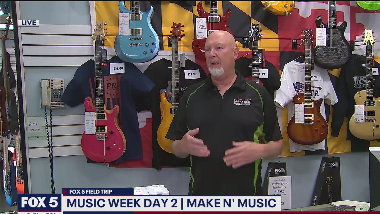 FOX 5 FIELD TRIP: Fun at Make N' Music in Frederick
