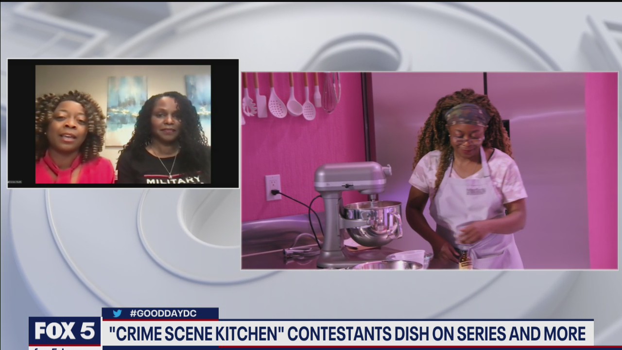 Crime Scene Kitchen contestants talk series and meeting in Gaithersburg!