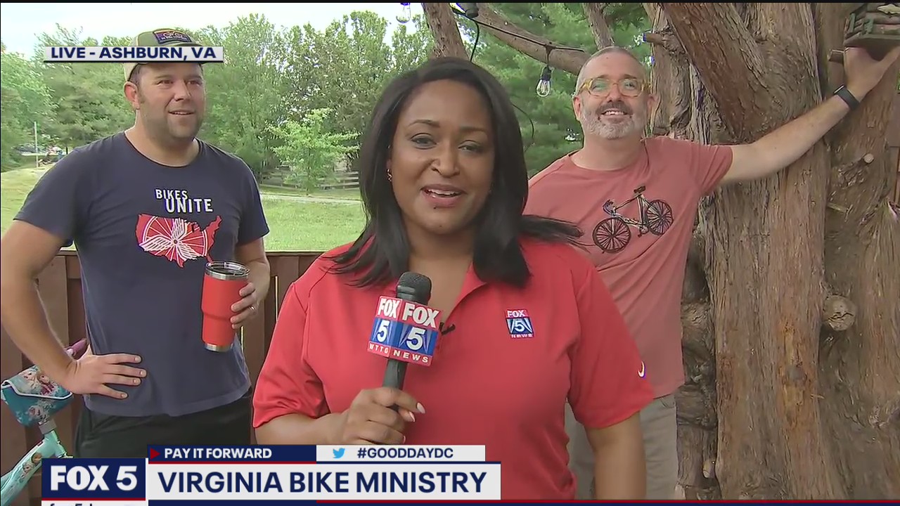 PAY IT FORWARD: Virginia pastor's 'bike ministry' helps change lives one bicycle at a time