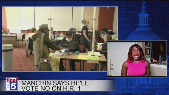 Manchin no vote announcement on HR 1 angers fellow Dems