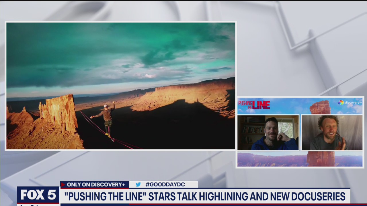 Stars of new reality series Pushing the Line talk thrill of highlining