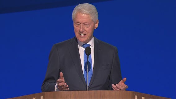 Bill Clinton returns to DNC to tear into Trump