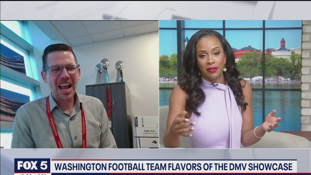 Washington Football Team celebrates Flavors of the DMV Showcase