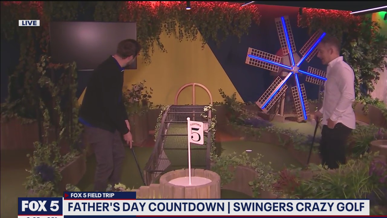 FOX 5 FIELD TRIP: Swingers Crazy Golf