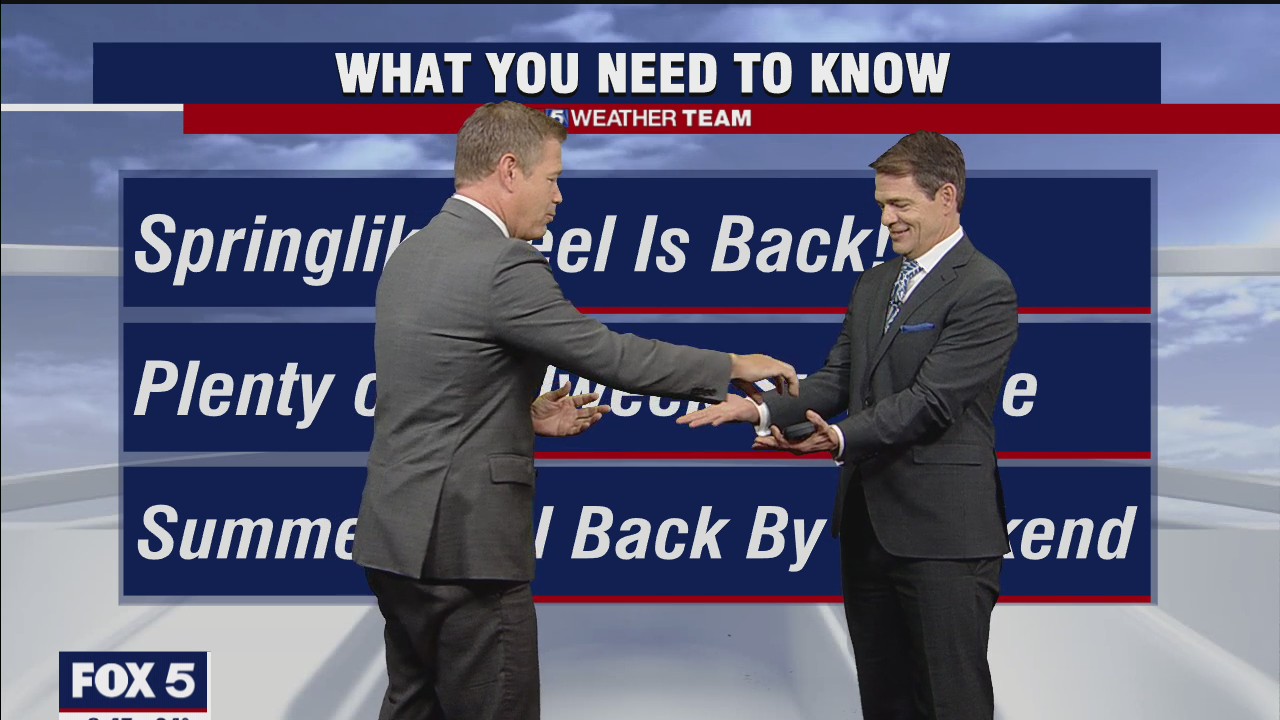 Steve makes sure Tucker isn?t using 'forecast-enhancing substances'