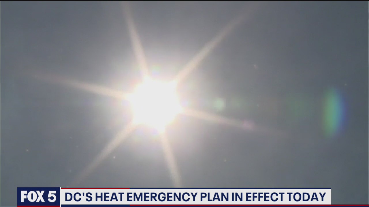 DC Heat Emergency Plan activated as temperatures in the 90s expected ...