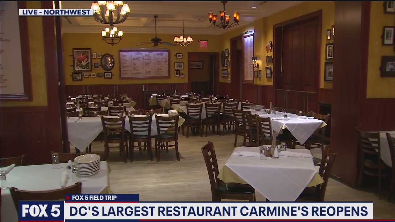 Carmine?s ready to reopen in DC