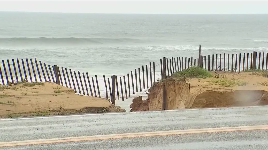 Section of A1A closes again due to washout | FOX 51 Gainesville