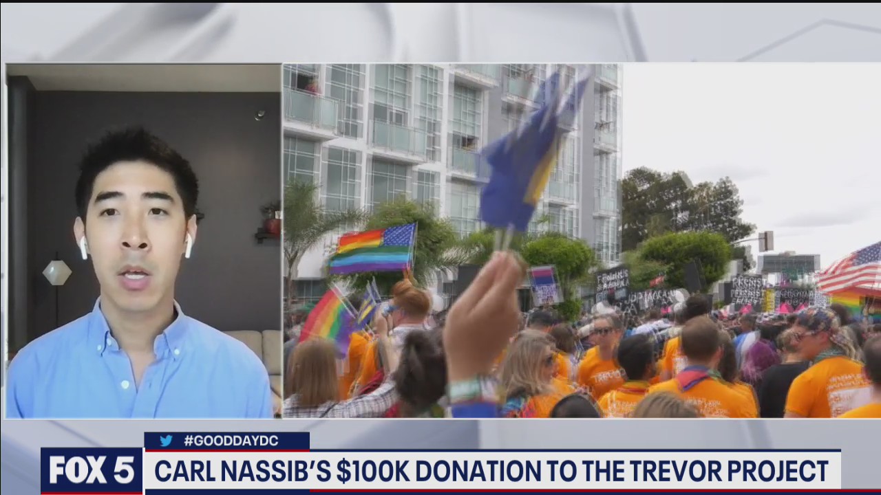 Carl Nassib donates $100K to the Trevor Project
