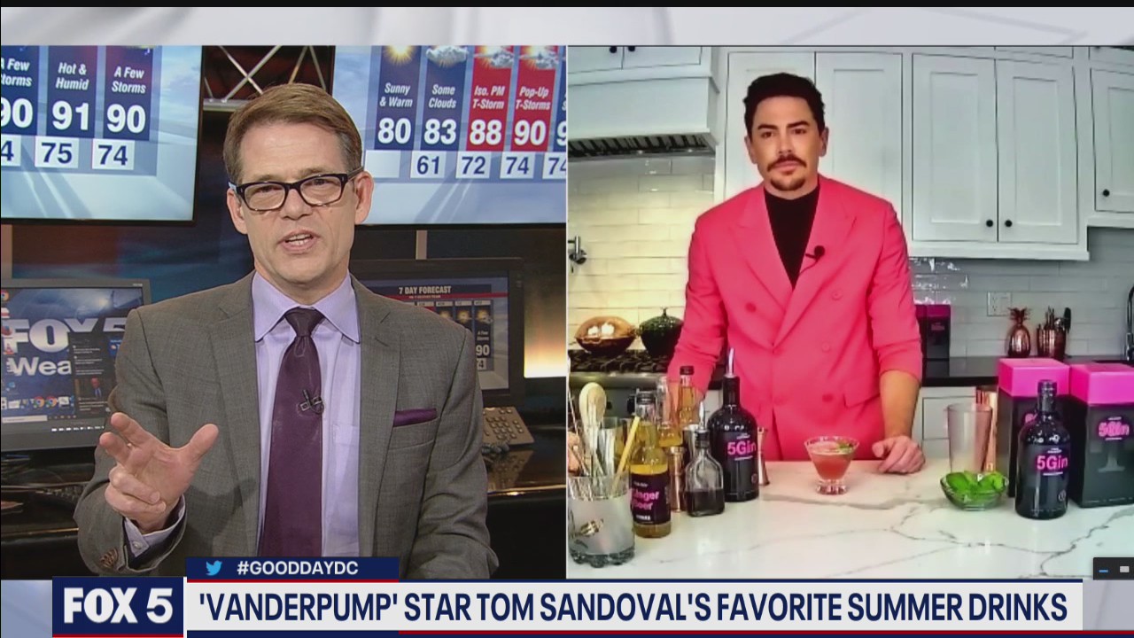 Vanderpump star Tom Sandoval shares his favorite summer drinks