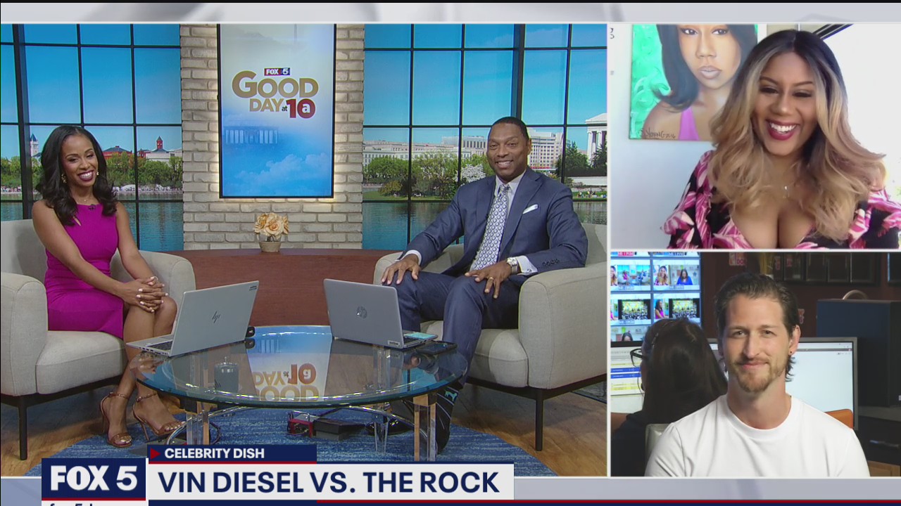 Celeb dish with Dominique the Diva