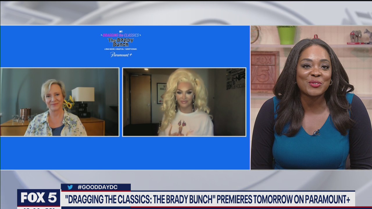 Stars of The Brady Bunch, RuPaul's Drag Race talk collab