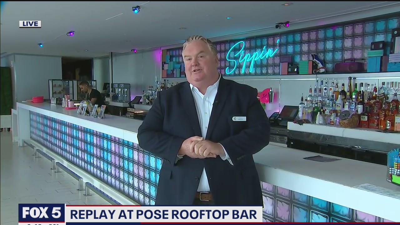 New '80s inspired Pose Rooftop Bar and arcade
