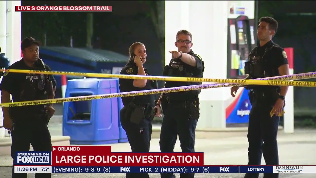 Large police presence on Orange Blosson Trail in Orlando | FOX 51 ...