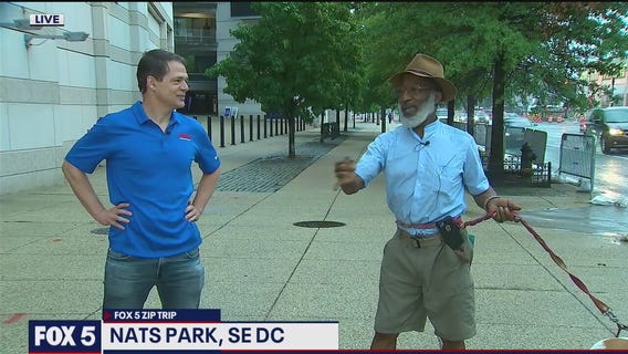 FOX 5 Zip Trip Navy Yard: Making friends at the Navy Yard!