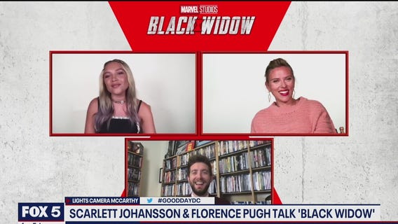 Scarlett Johansson, Florence Pugh talk Black Widow