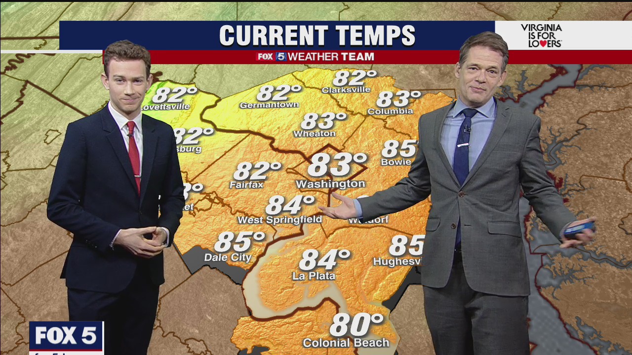 FOX 5's Tucker Barnes introduces new meteorologist Matt Cappucci!