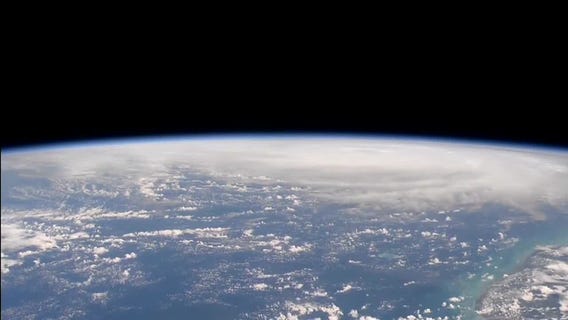 Watch: International Space Station flies over Hurricane Helene