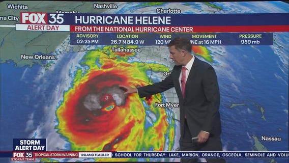 Hurricane Helene: Strengthens to Cat. 3 storm as it nears Florida
