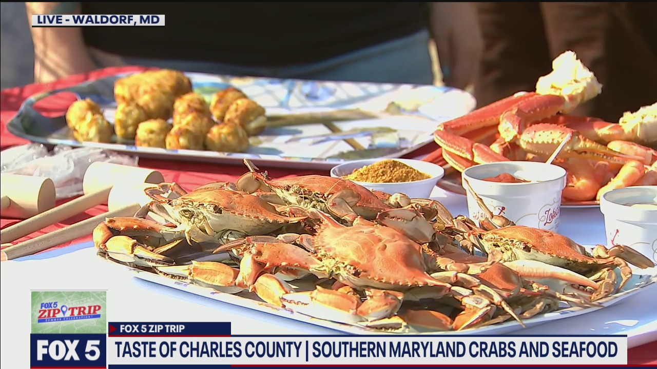 FOX 5 Zip Trip Waldorf: Southern Maryland Crabs And Seafood