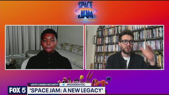 Find out what it is like working with LeBron James on a movie set