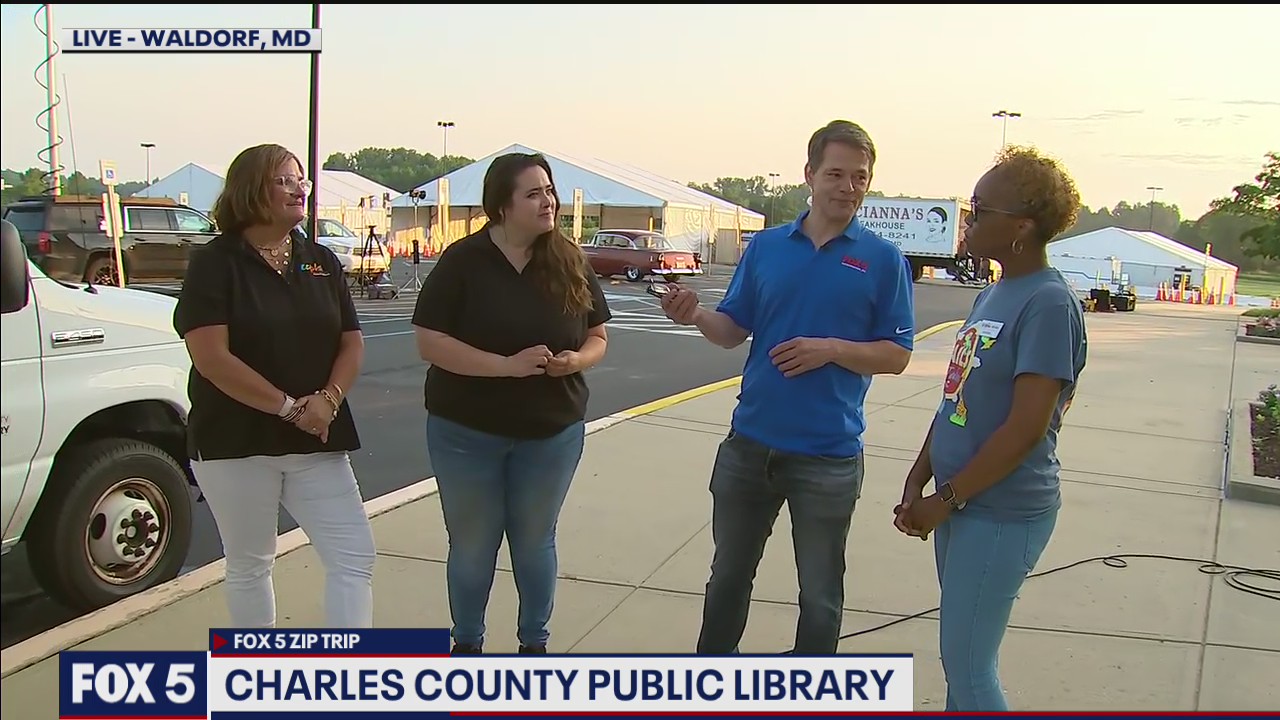 FOX 5 Zip Trip Waldorf: Charles County Public Library
