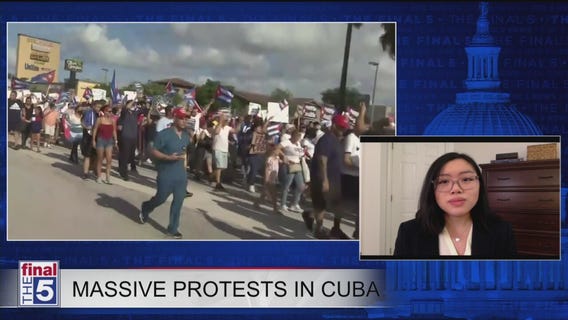 Rachel Chiu discusses debate over socialism, communism as protests in Cuba continue