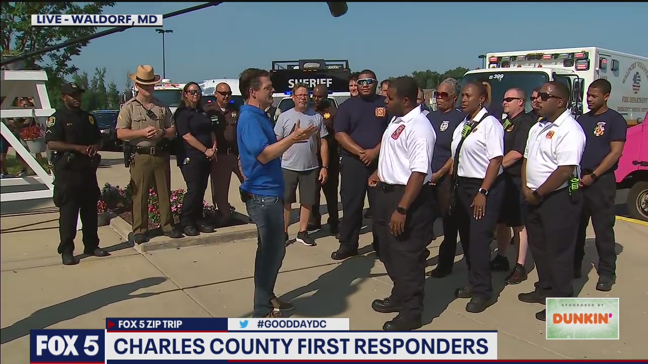 FOX 5 Zip Trip Waldorf: First Responder Friday