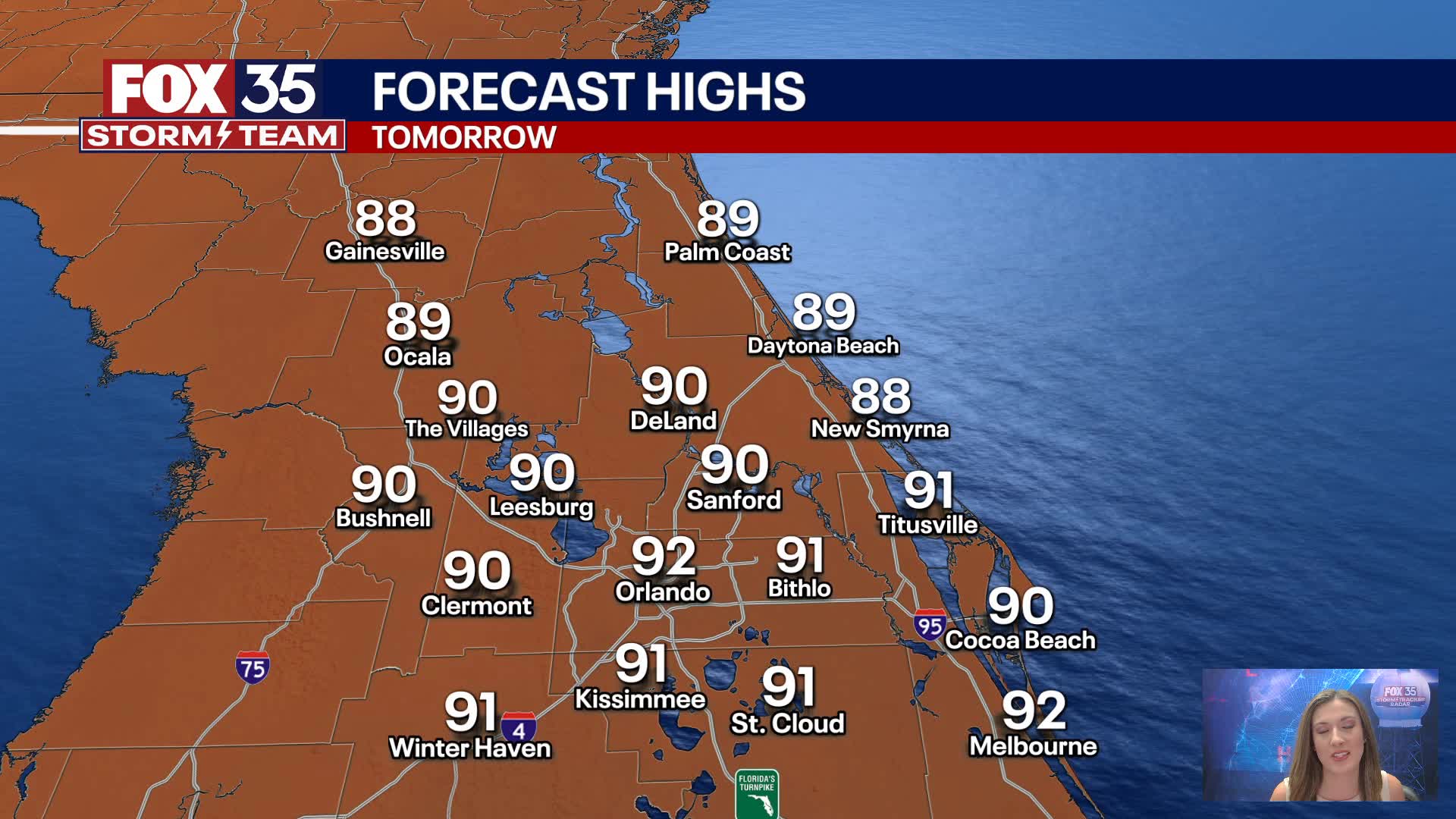 Orlando Weather Forecast PM: Sept. 28, 2024