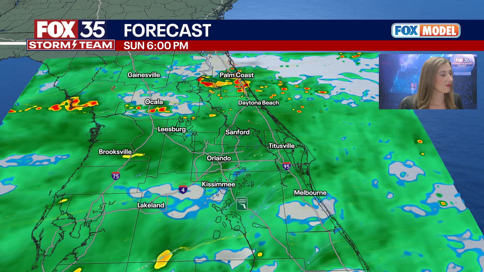 Orlando Weather PM forecast: October 6th, 2024