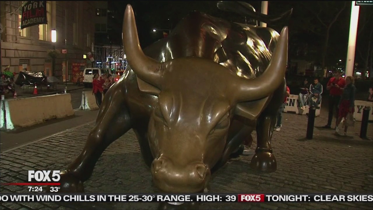 Plans to move Charging Bull statue