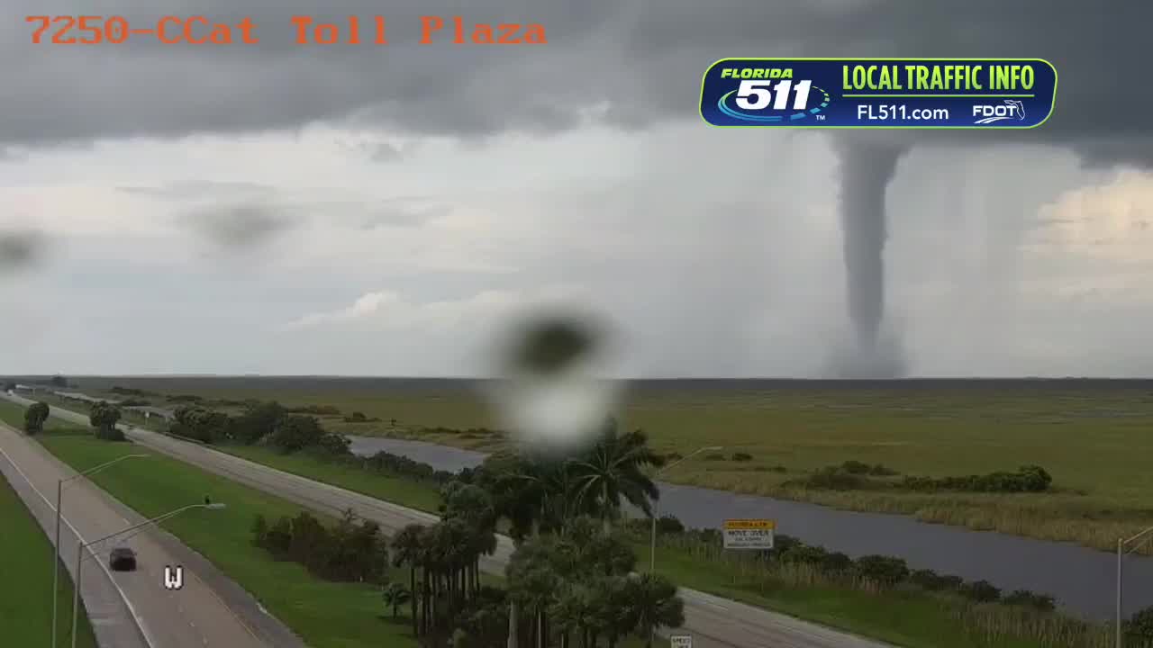 Tornado spins across Florida as Hurricane Milton takes aim