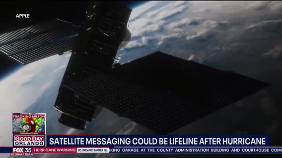 Satellite messaging could be a lifeline during Hurricane Milton