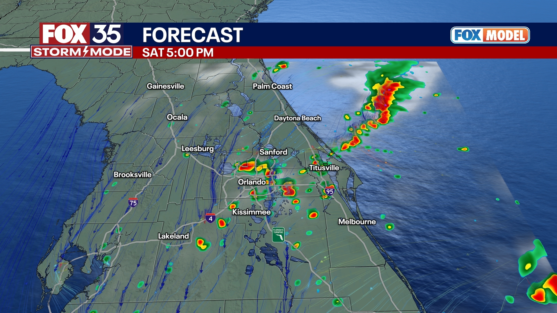 Calm, cool weekend ahead for Central Florida