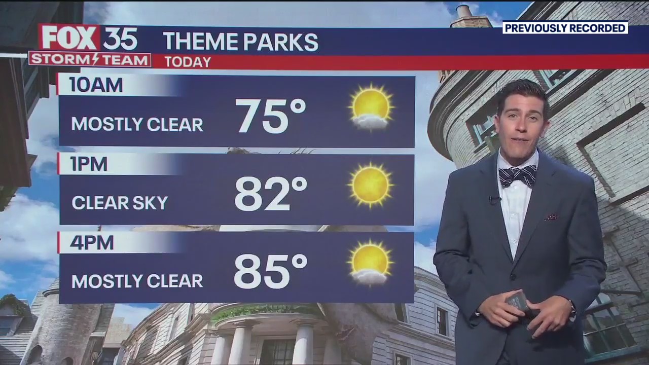 Orlando weather forecast AM: Oct. 13, 2024