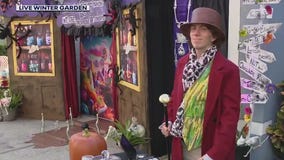 Willy Wonka-themed Halloween house in Winter Garden