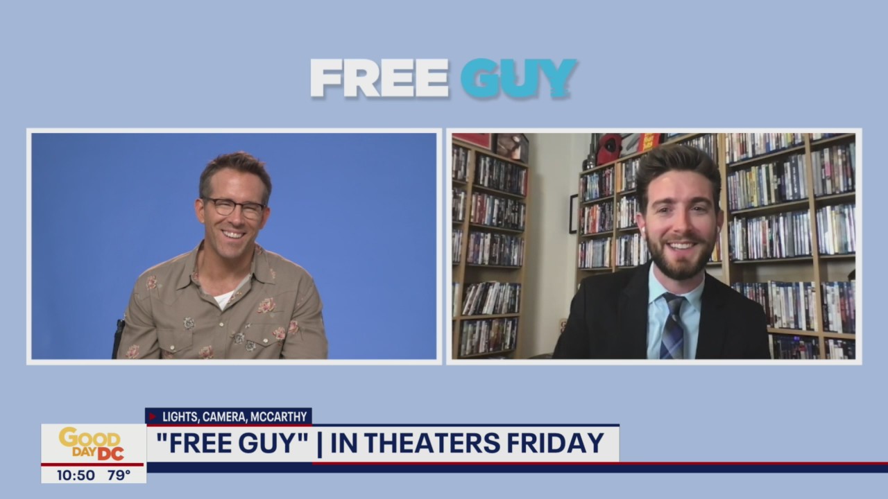 Ryan Reynolds talks new movie Free Guy