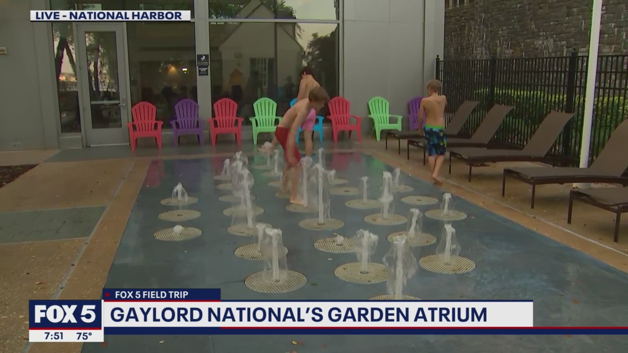 FOX 5 FIELD TRIP: Cool off at the Gaylord National Resort