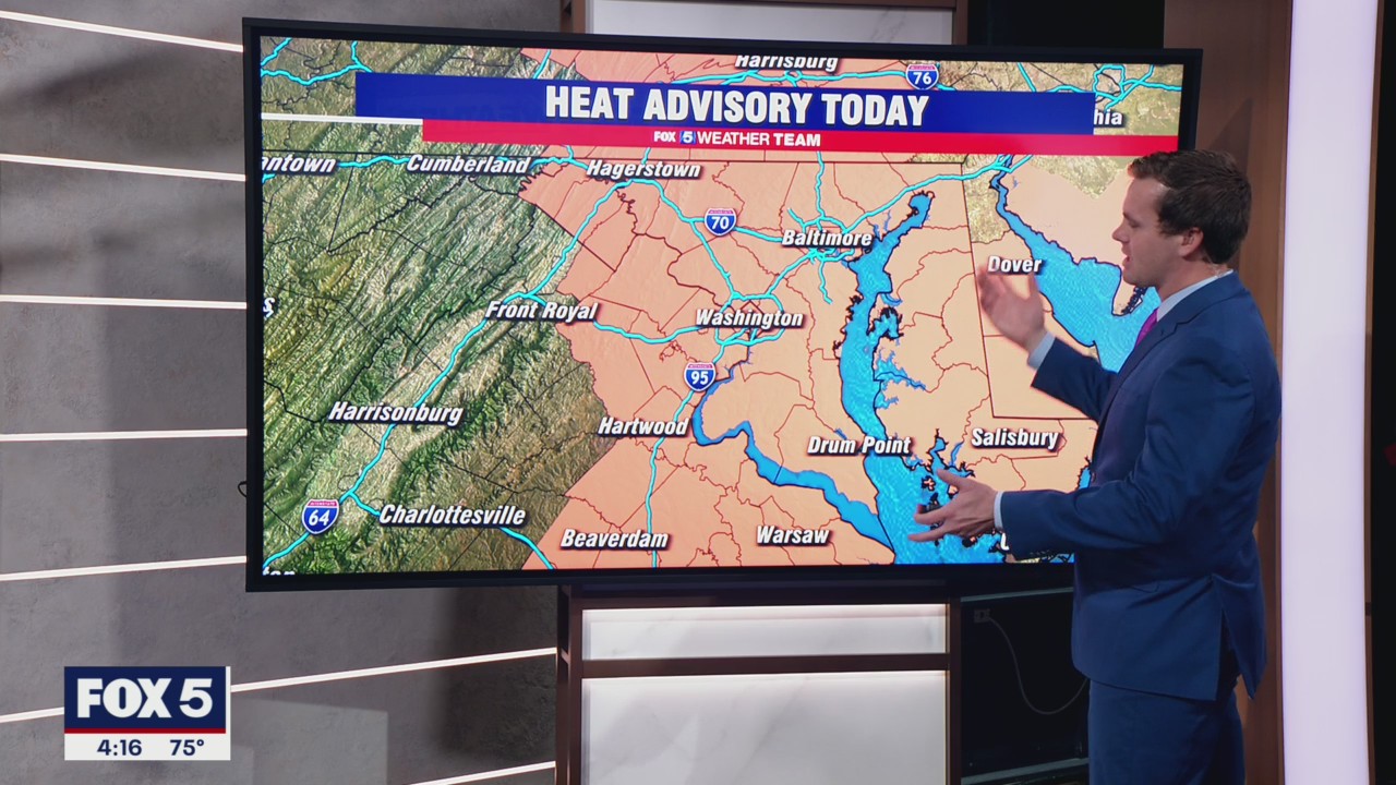 FOX 5 Weather forecast for Wednesday, August 11