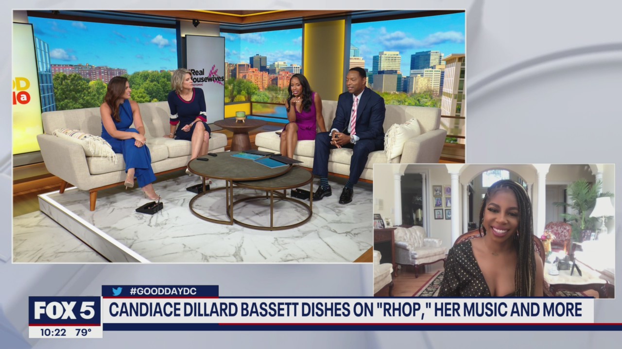 Candiace Dillard Bassett dishes on RHOP, music career and more