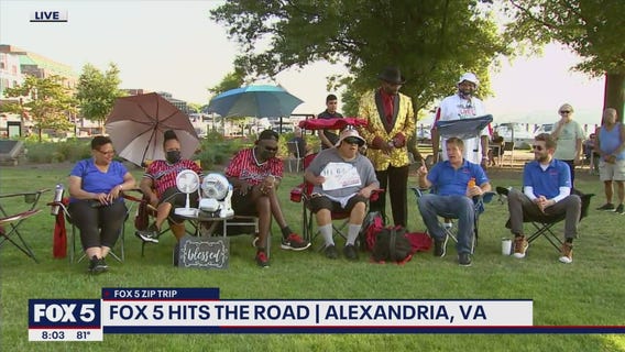 FOX 5 Zip Trip Alexandria: Fun with the fans