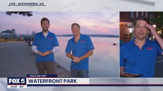 FOX 5 Zip Trip Alexandria: Sunrise from Alexandria!