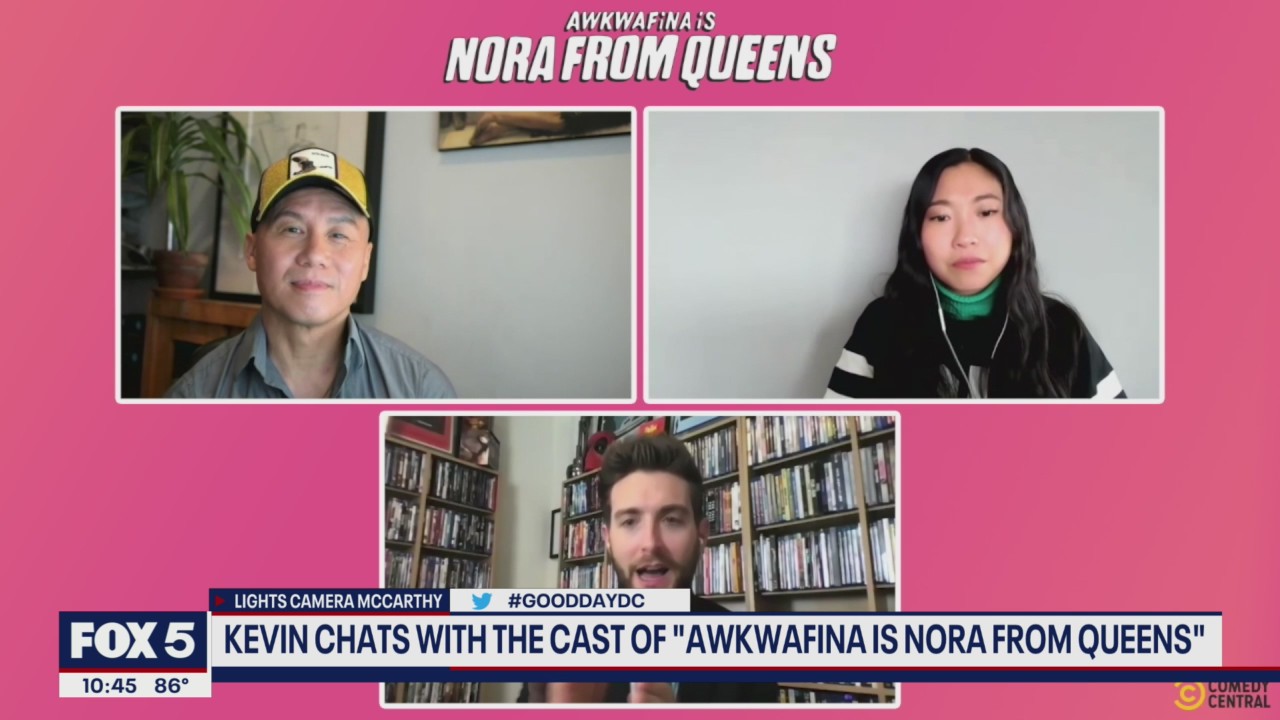 Cast of Awkwafina is Nora From Queens talks new season and more
