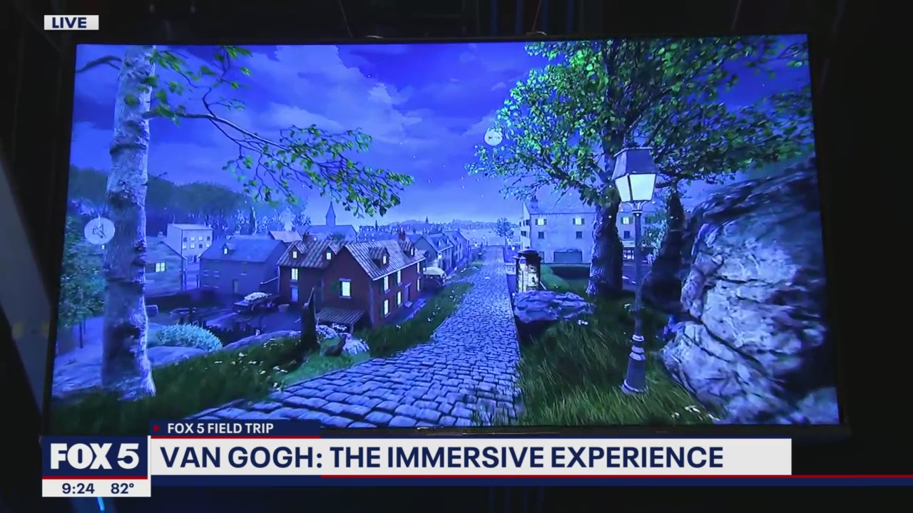FOX 5 FIELD TRIP: Van Gogh Immersive Experience