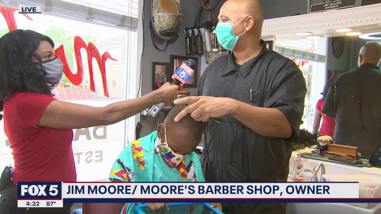 Local barbershop preps kids for school with free haircuts