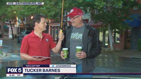 FOX 5 Zip Trip Gaithersburg: Morning Coffee for Tucker
